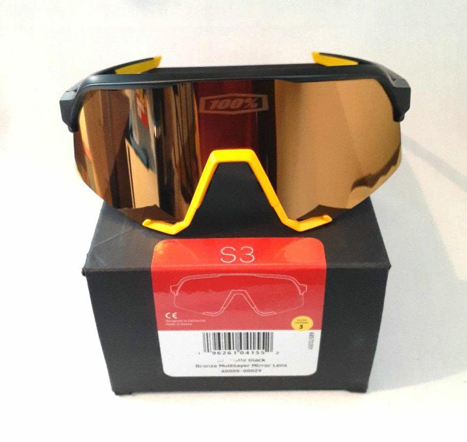 売約済み 100% S3 ブラック ブロンズ ワンハンドレッド サングラス