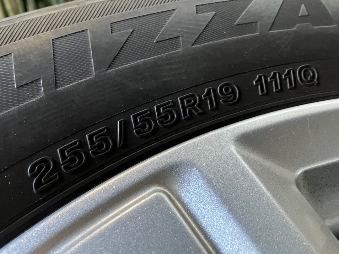 tips358255/55R19ランドローバー純正ホイール4本