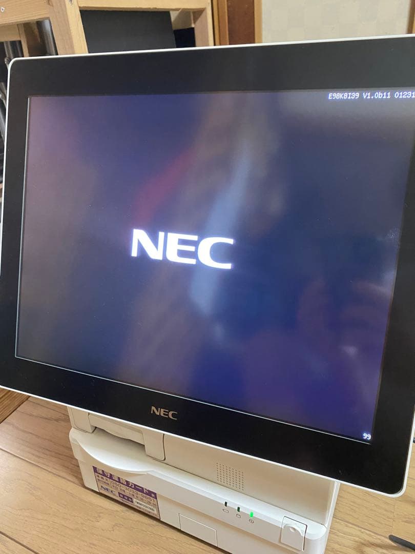 NEC レジシステム FWP7121WS2 モニター付きPWPY712W52