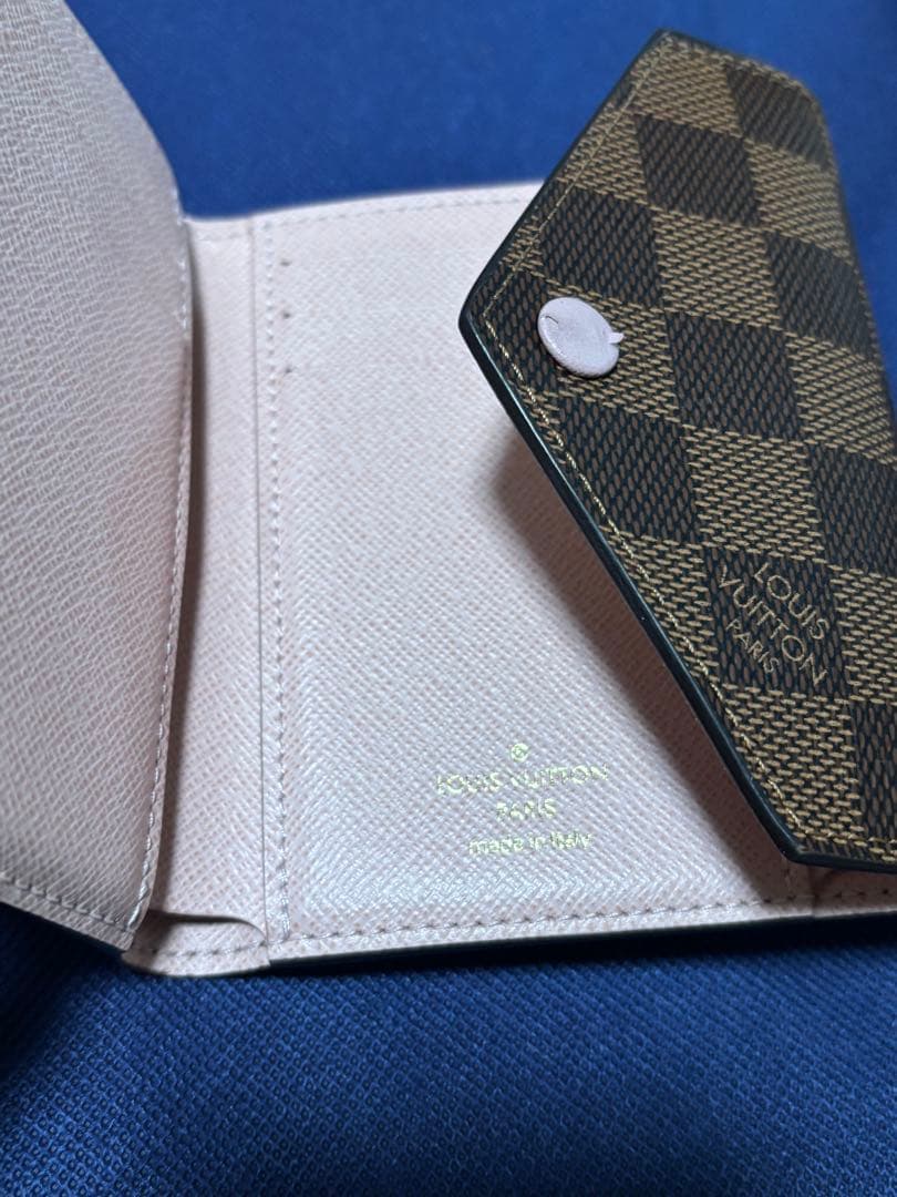 ルイヴィトン ダミエ ポルトフォイユ ヴィクトリーヌ 中古お財布