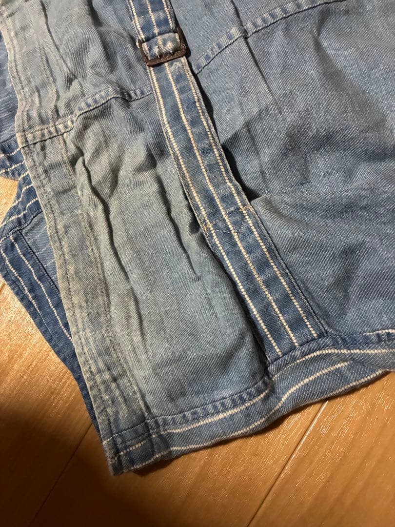 RRL デニム ストライプ ベスト ラルフローレン