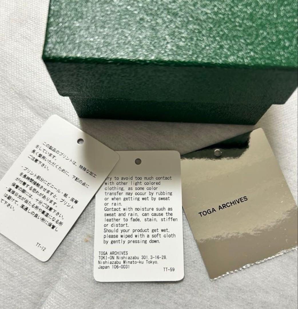 ★新品未使用★TOGA ARCHIVES ケース グリーン