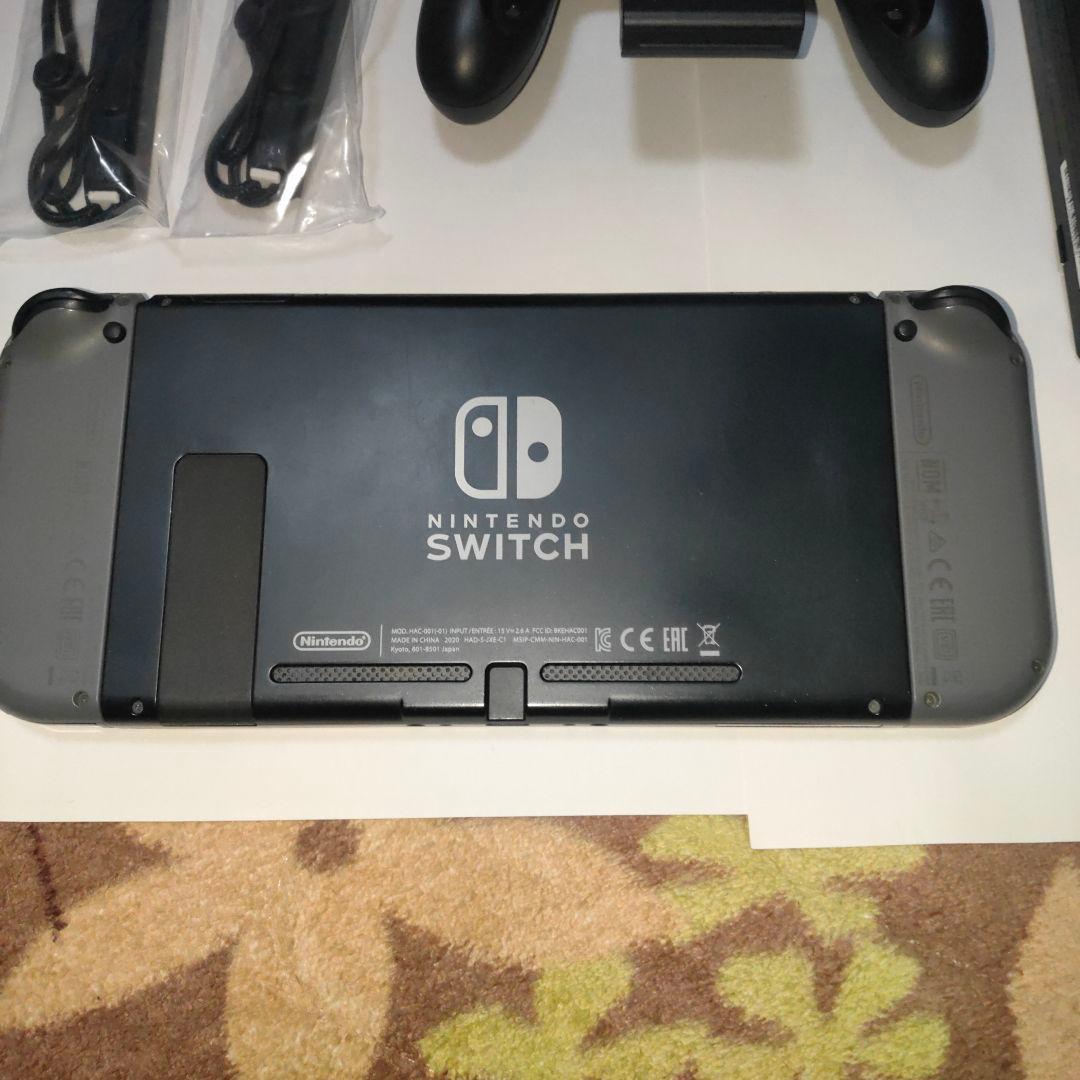 Nintendo Switch 本体 バッテリー強化品グレー