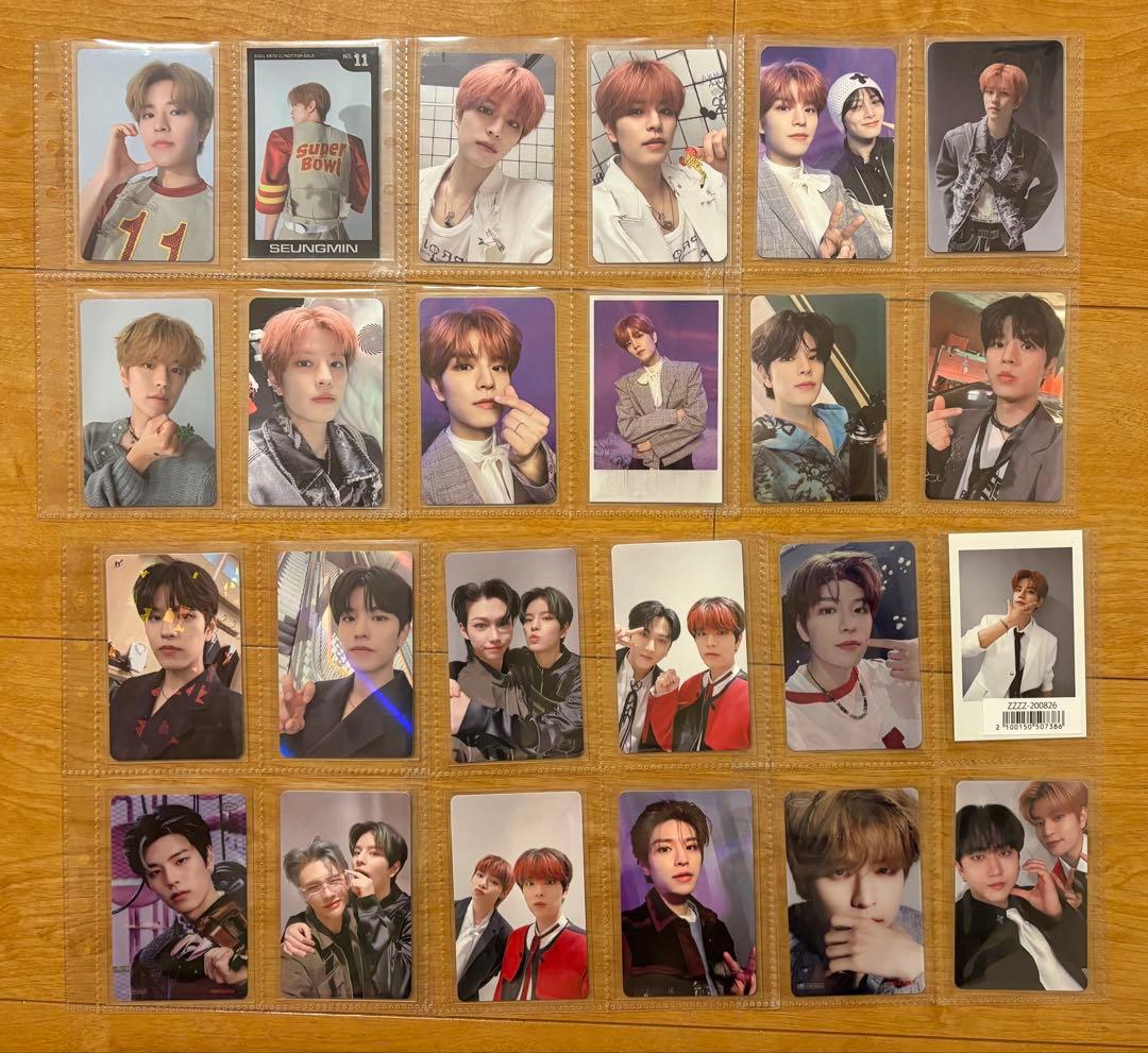 【100枚以上！】straykids スンミン トレカ まとめ売り（バラ不可）