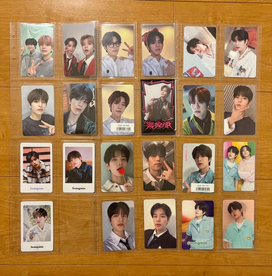 【100枚以上！】straykids スンミン トレカ まとめ売り（バラ不可）