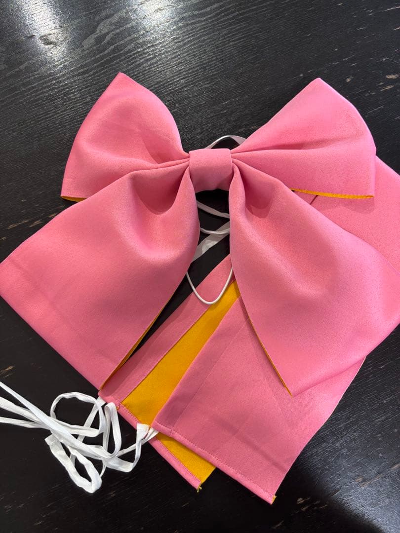 rowa's 浴衣ドレス ピンク 作り帯セット 姫ギャル 平成ギャル y2k