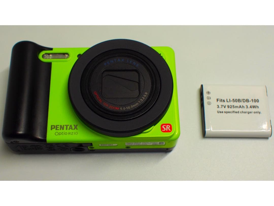 PENTAX Optio RZ10 ライムグリーン