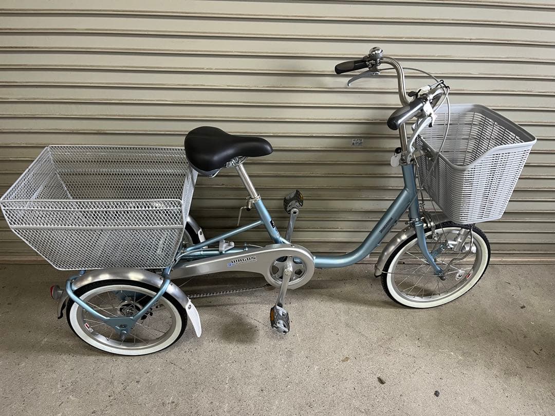 ☆【美品】三輪自転車 ブリヂストン WAGON ワゴン 3段変速