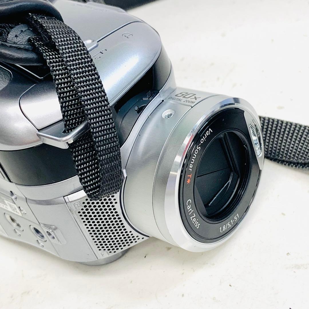 ソニー ハンディカム ビデオカメラ シルバー 動画 撮影0305-S5595s