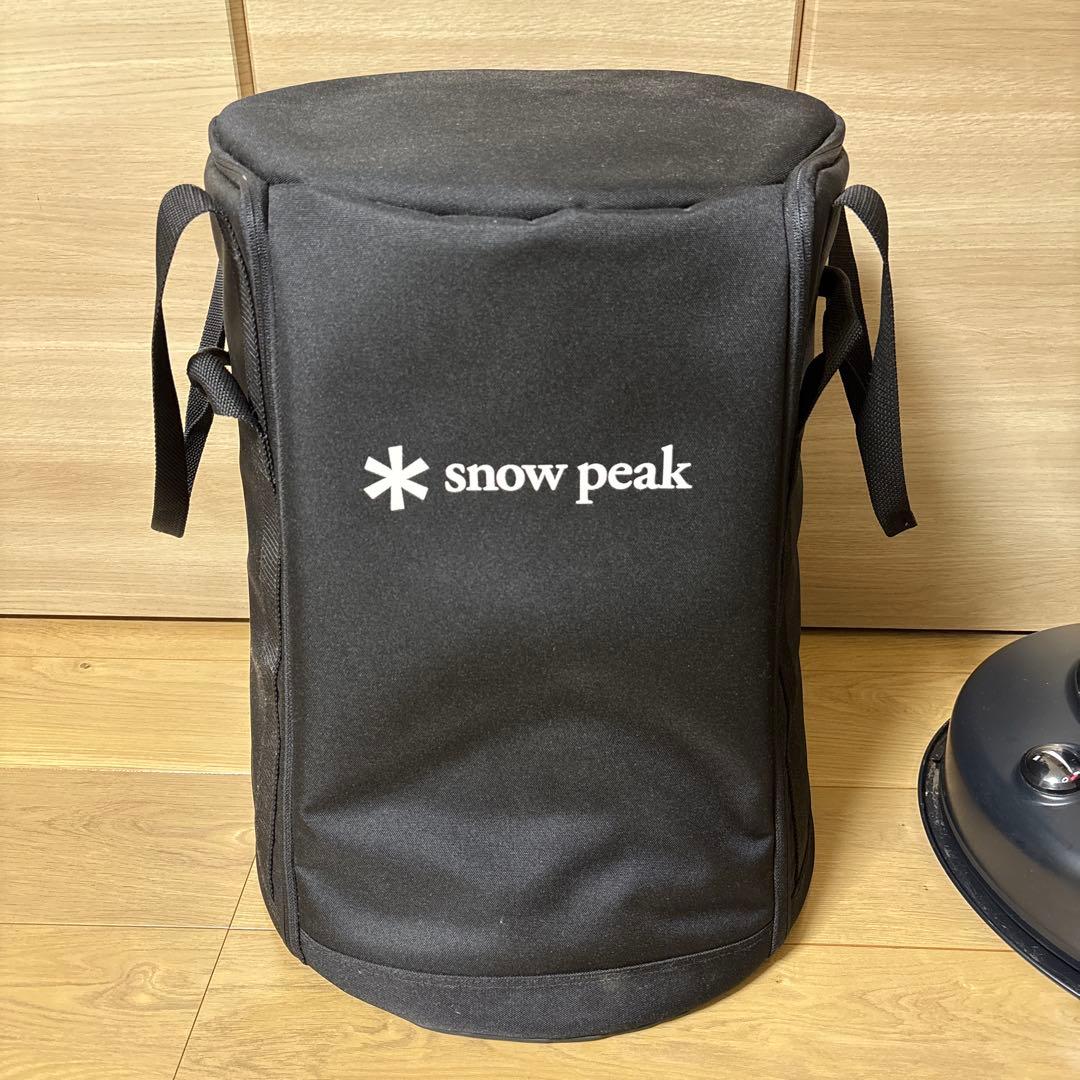 スノーピーク グローストーブ　ケース付　石油ストーブ KH-100BK トヨトミ