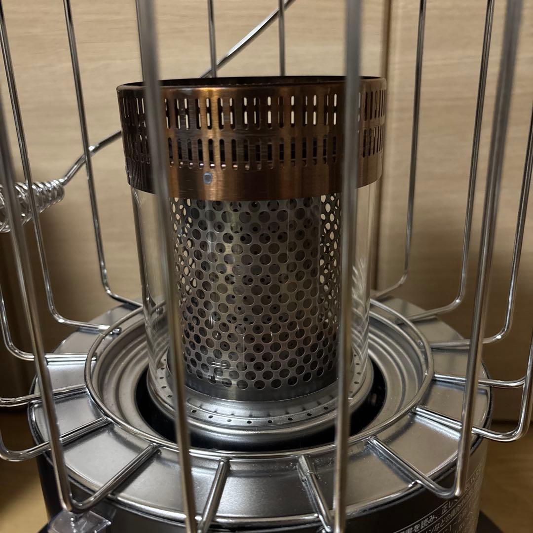 スノーピーク グローストーブ　ケース付　石油ストーブ KH-100BK トヨトミ