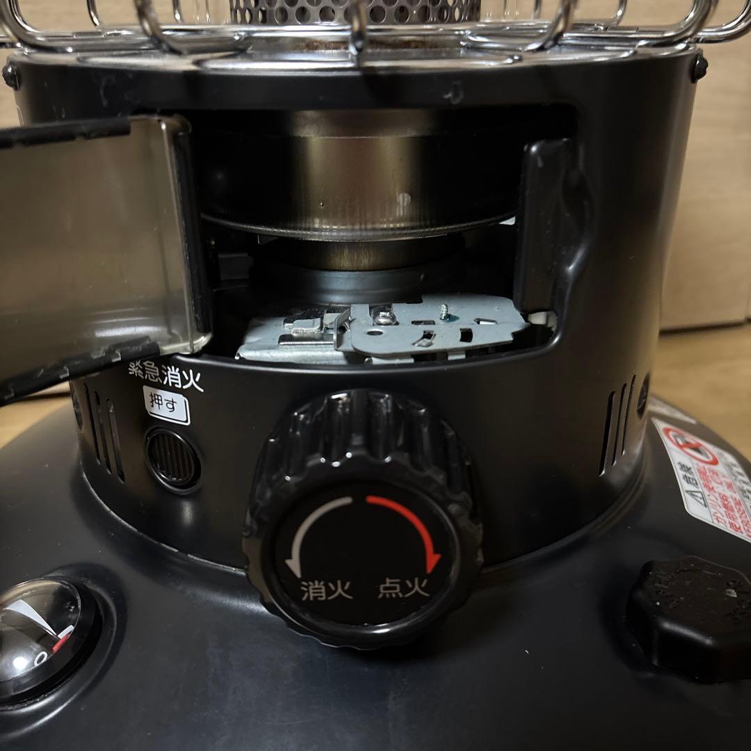 スノーピーク グローストーブ　ケース付　石油ストーブ KH-100BK トヨトミ