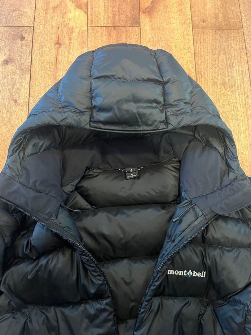 mont-bell モンベル ライト アルパイン ダウン パーカ ブラック L