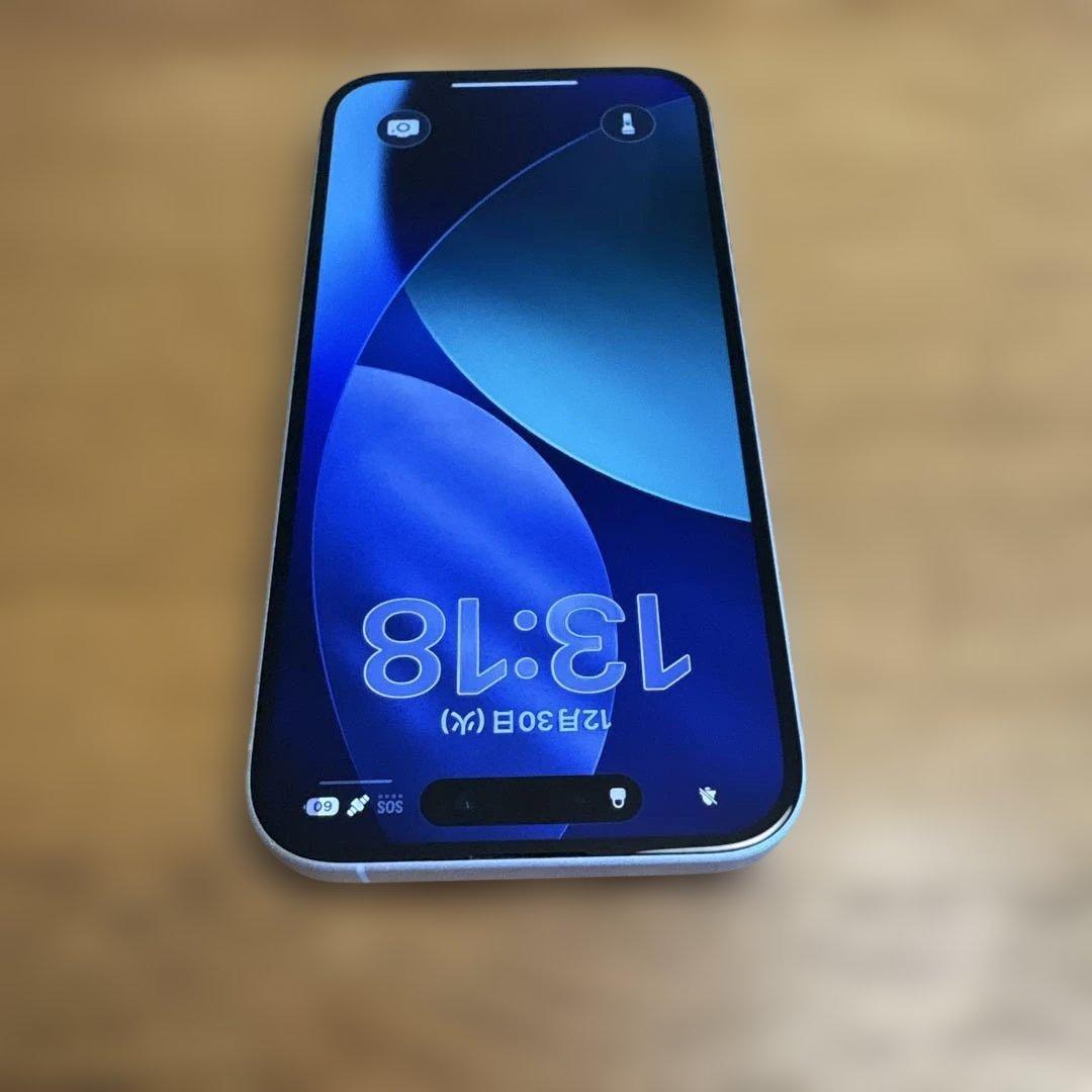 iPhone16 本体 ホワイト 256GB 中古 バッテリー94% 残債なし