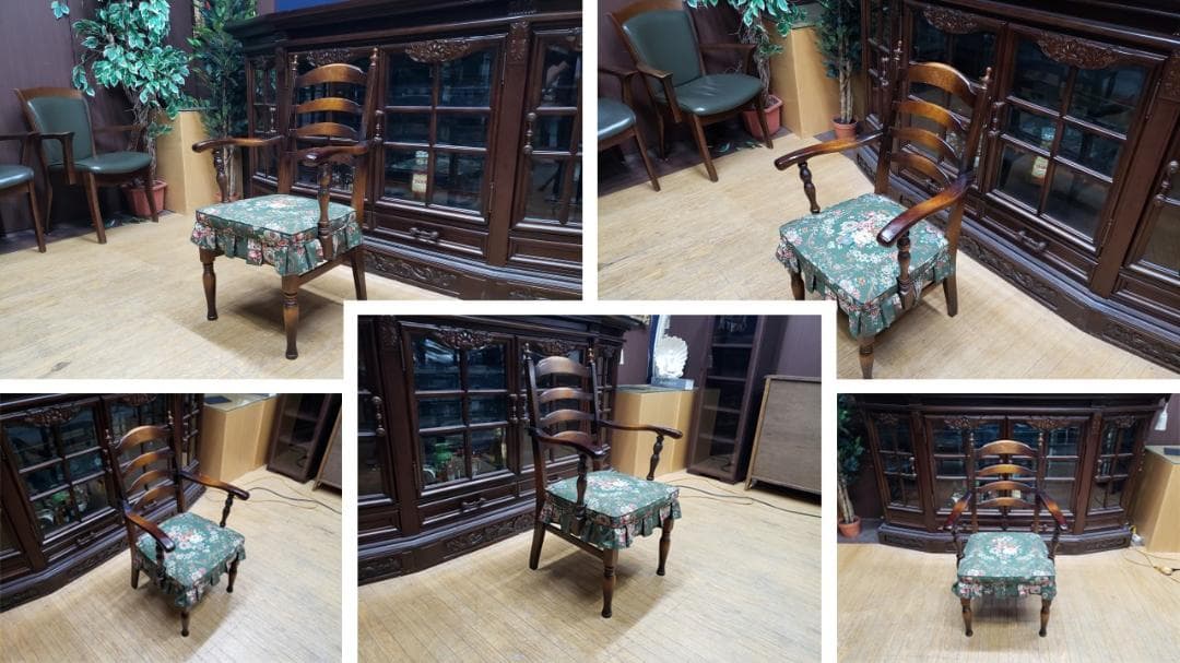 みん　　F47　飛騨産業 キツツキ 肘掛けなし