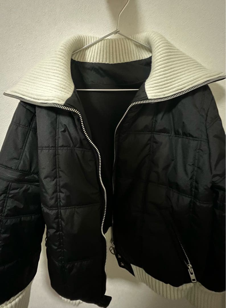 ジャケット・アウター andmary mary quilting jacket black