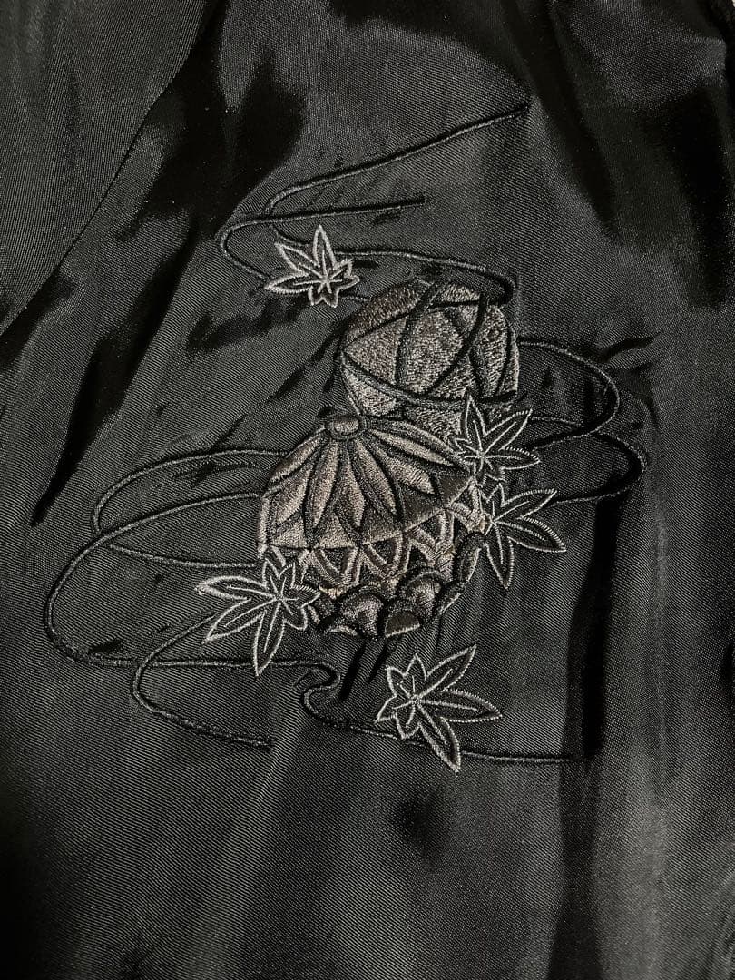 クロップドヘッズ　クローズ　坊屋春道　舞妓　希少オールブラックスカジャン　希少L