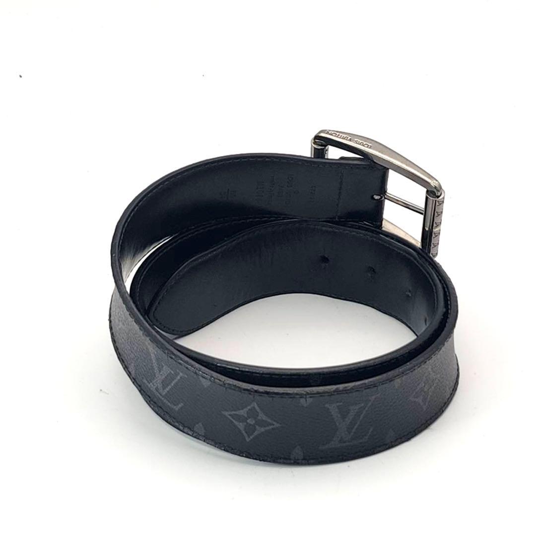 ヴィトン　サンチュール リヴェルソ　モノグラム　エクリプス　リバーシブル