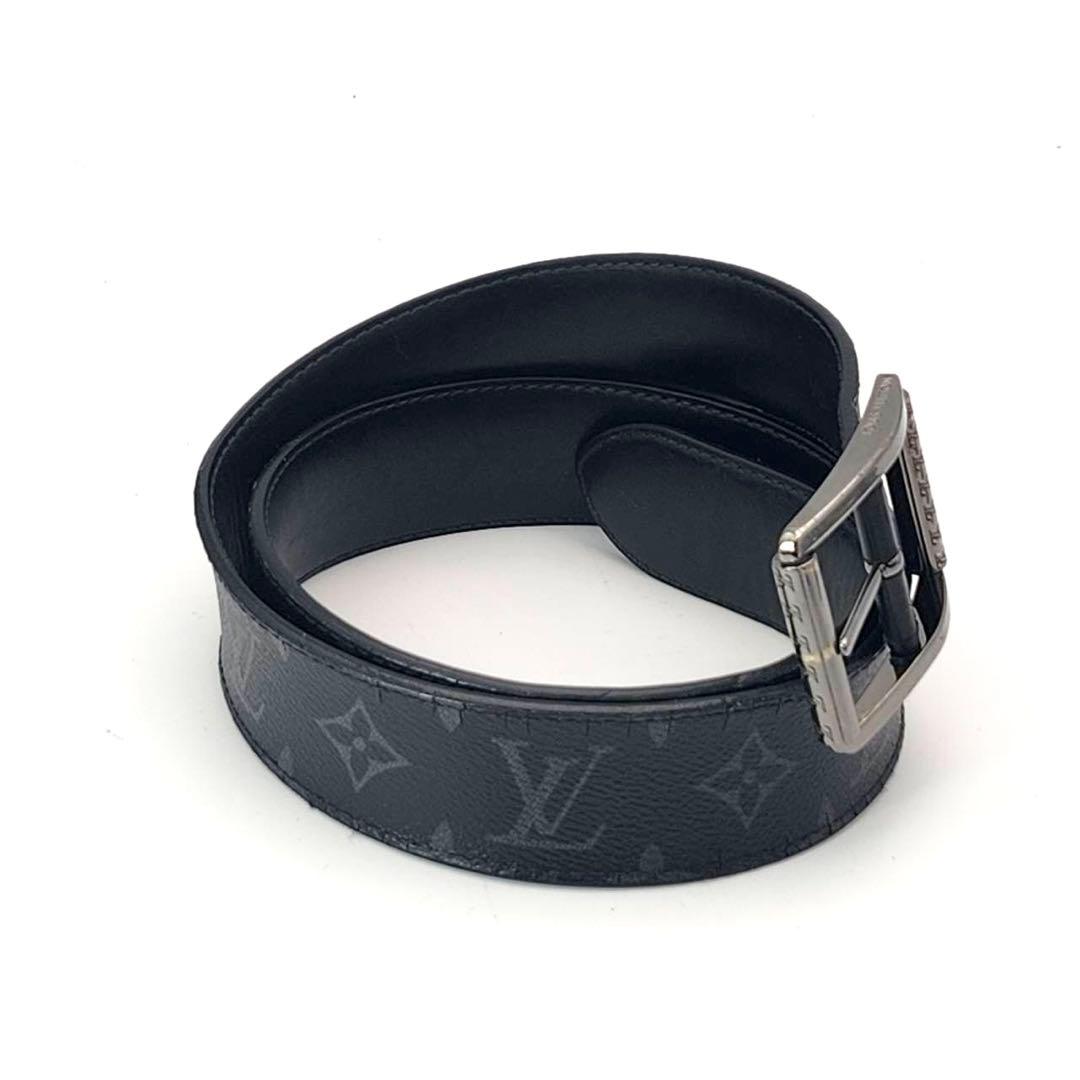 ヴィトン　サンチュール リヴェルソ　モノグラム　エクリプス　リバーシブル