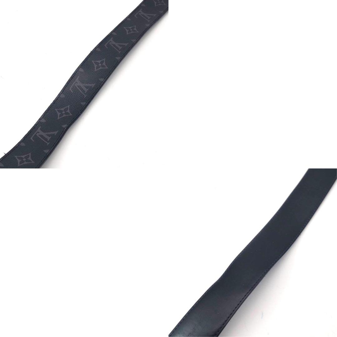 ヴィトン　サンチュール リヴェルソ　モノグラム　エクリプス　リバーシブル