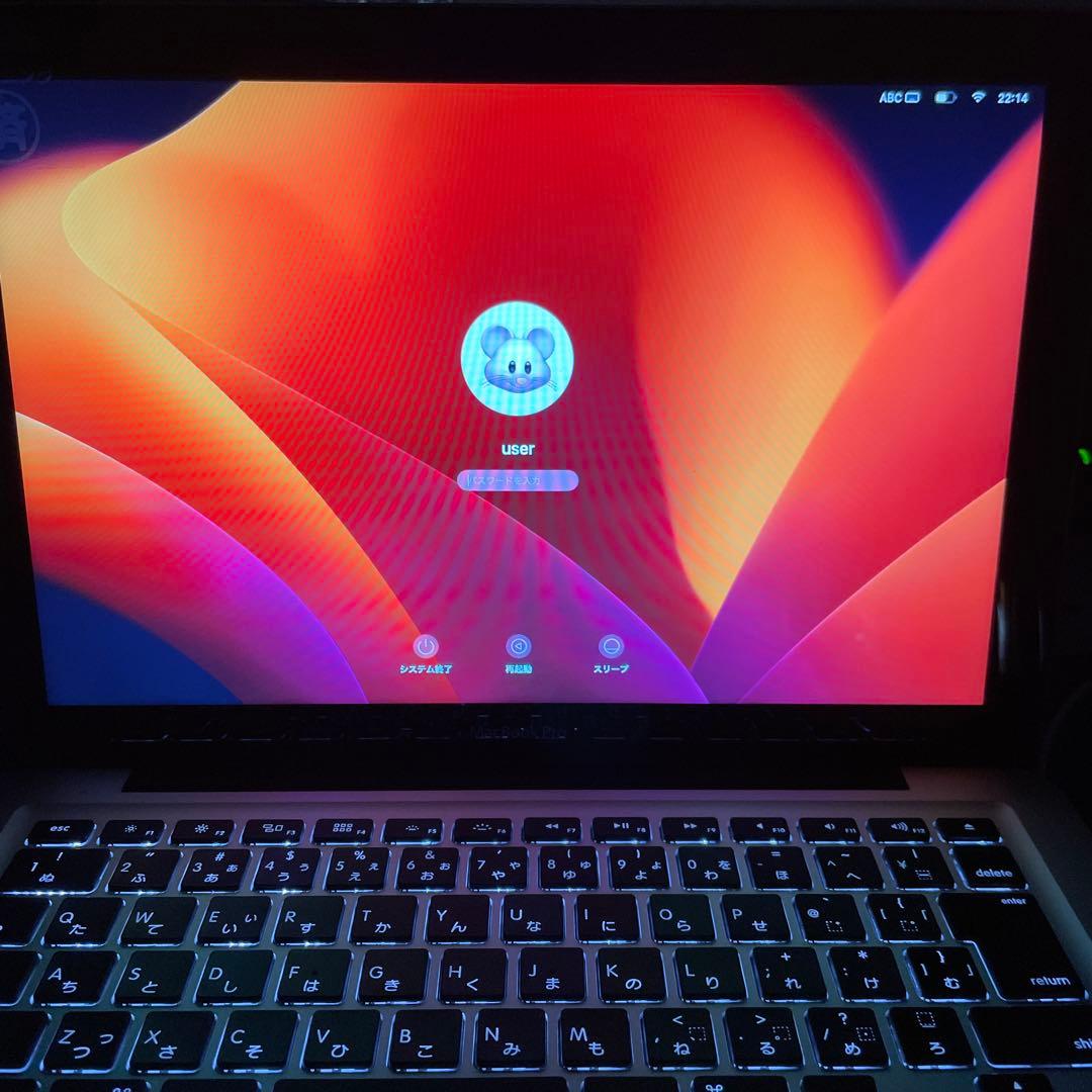 FA美品SSD512 Mac Book Pro 13inch Mid2012