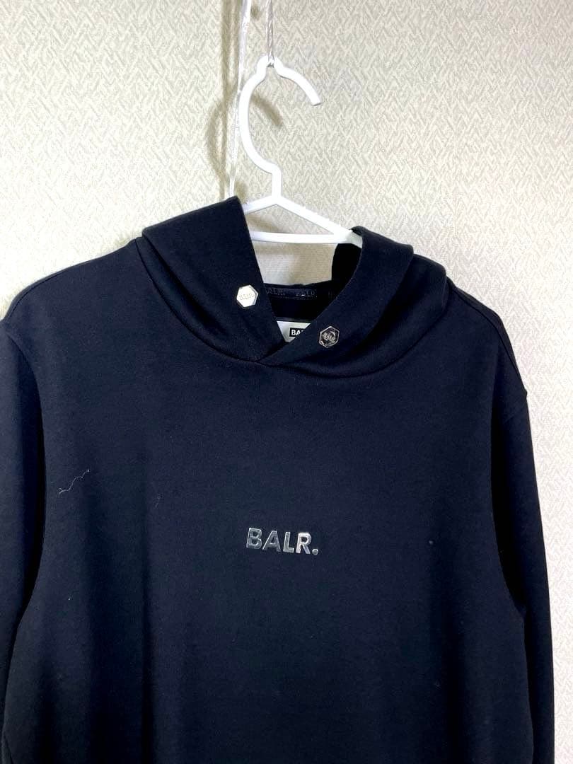 BALR. ボーラー サイドジップ スウェット プルオーバー パーカーサイズM