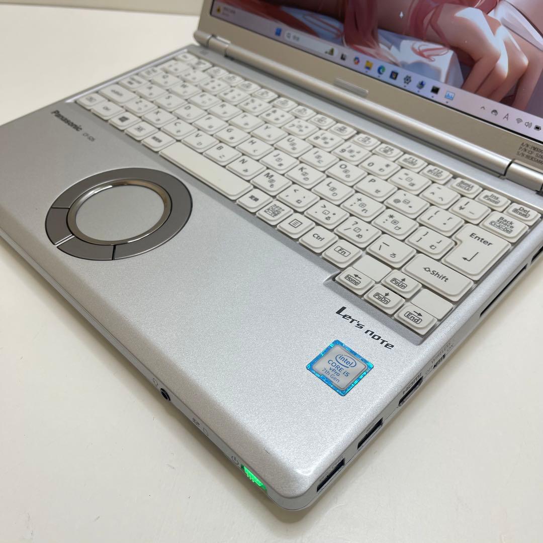 #015 パナソニック CF-SZ6 i5-7300U 8GB SSD1TB