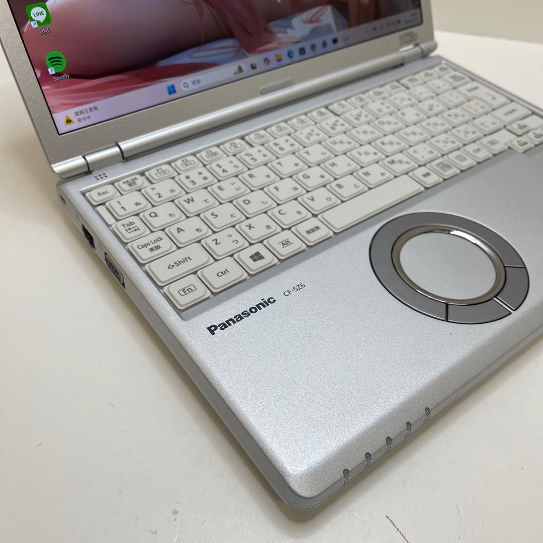 #015 パナソニック CF-SZ6 i5-7300U 8GB SSD1TB