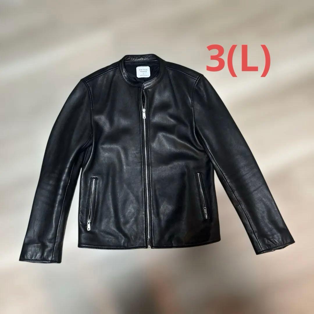 UNITED TOKYO ラムレザー　3 美品