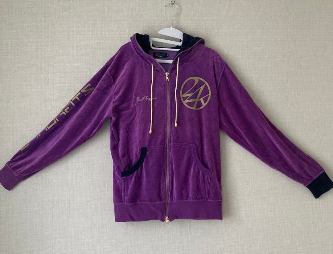 【24karats】セットアップジャージ　Mサイズ パープル