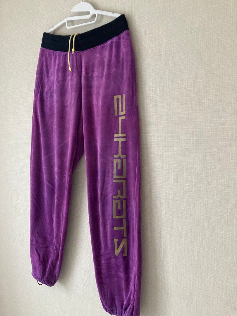 【24karats】セットアップジャージ　Mサイズ パープル