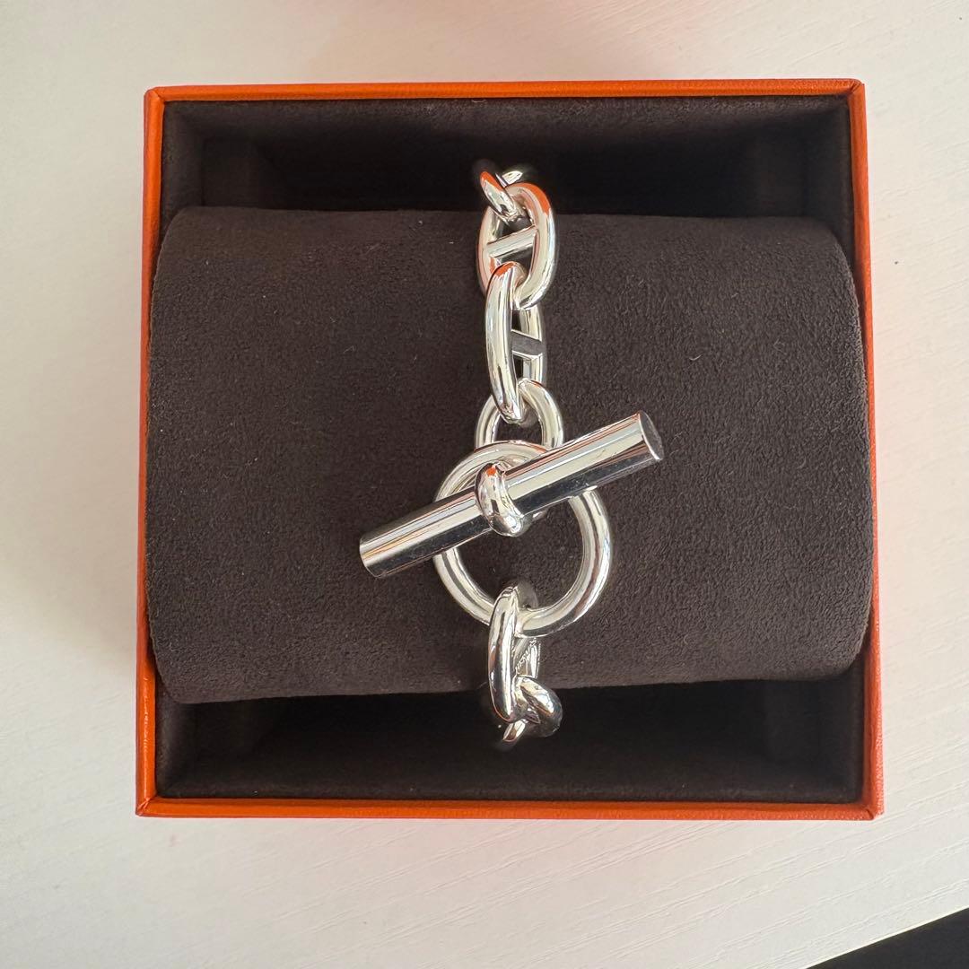 HERMES シェーヌダンクルブレスレット GM13