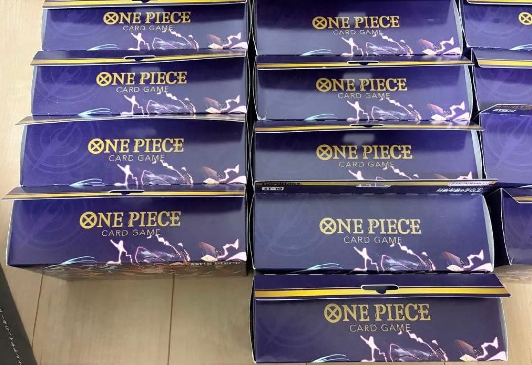 【未開封】ワンピース　ultimate deck「三船長集結」　19個セット