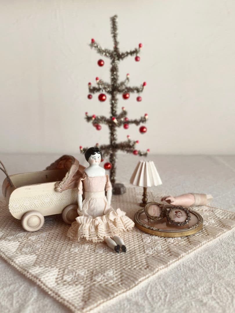 * vintage doll ୨୧ * 小さな チャイナヘッドドールさん