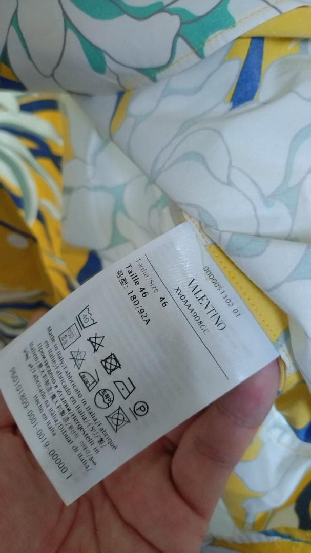 アンフィニVALENTINO ヴァレンティノ 　シャツ46