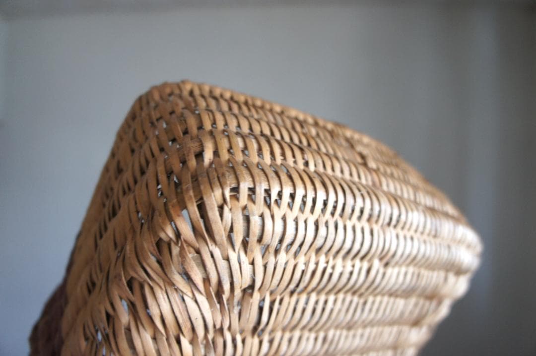 フランスアンティーク　パニエ　バスケット　ブロカント　天然生活　蚤の市