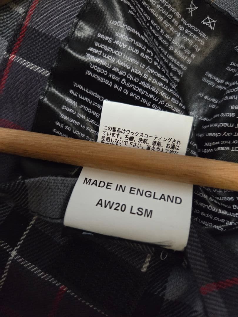 Barbour バブアーBEDALE SLビデイル 38　ブラック　3ワラント