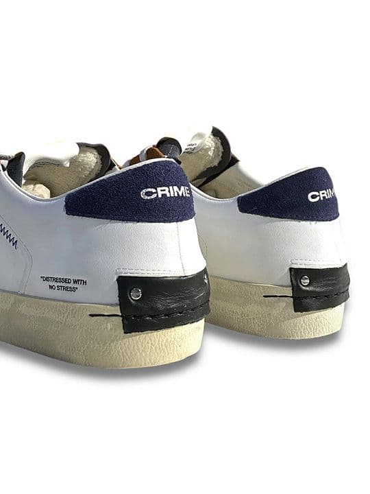 たっかん■新品3.6万:CRIME LONDON「レザーコンビスニーカー」