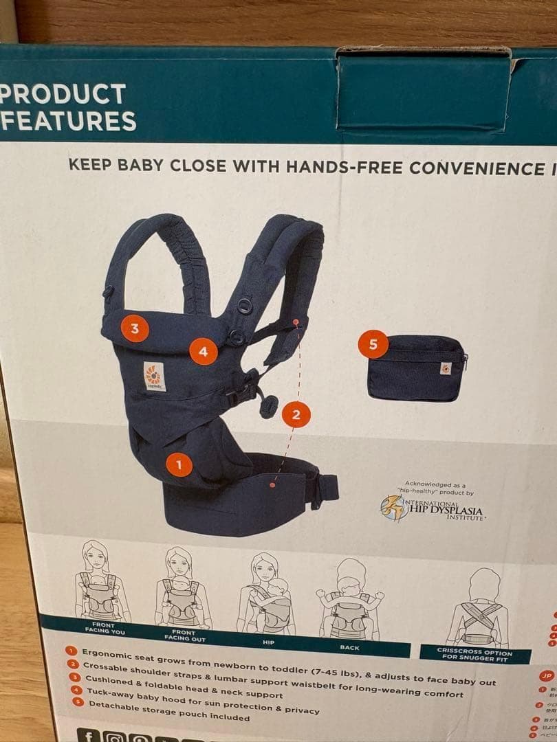 エルゴ 抱っこ紐 オムニ 360 おんぶ紐 エルゴベビー Ergobaby