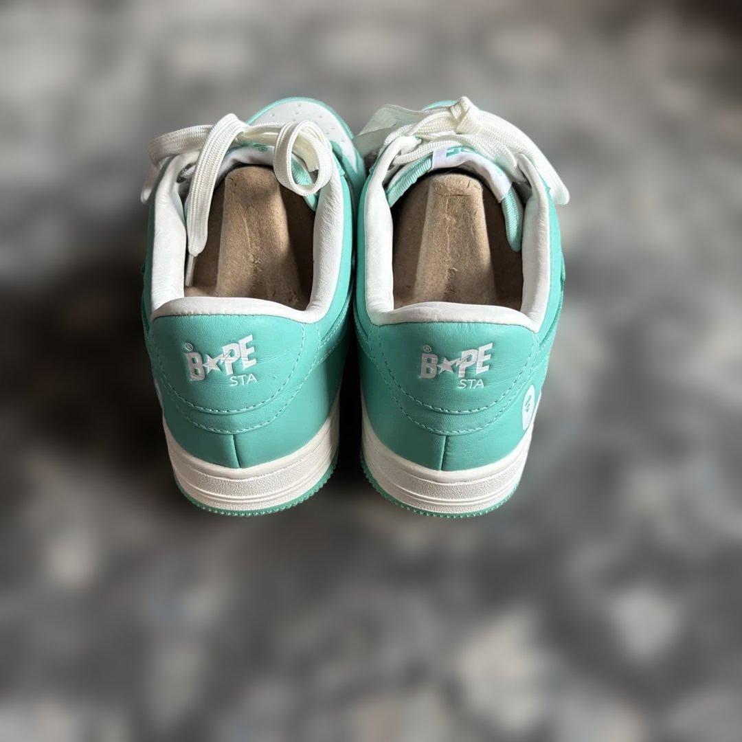 BAPE STA ミントグリーン スニーカー