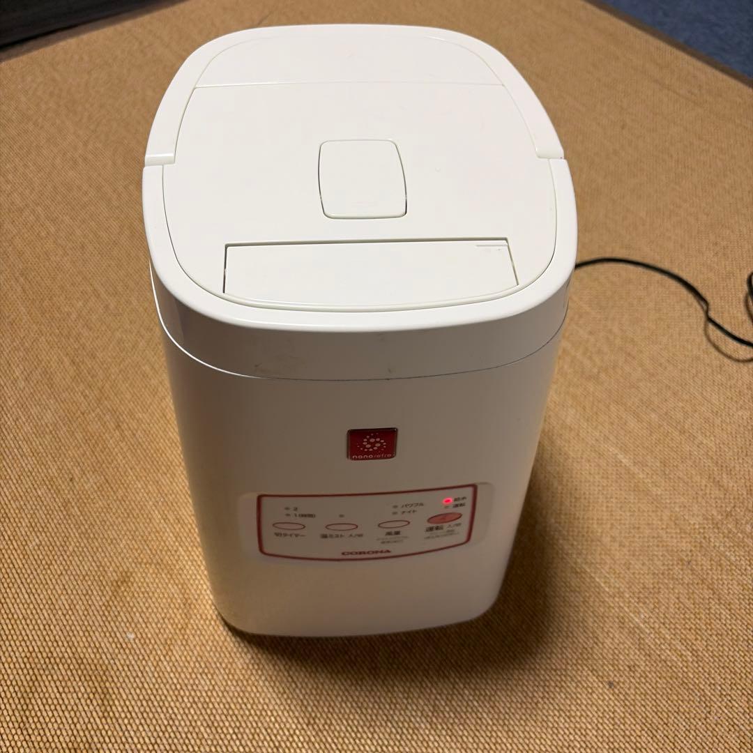コロナ nanorefre ナノリフレ CNR-400B（W） 美顔器　加湿器
