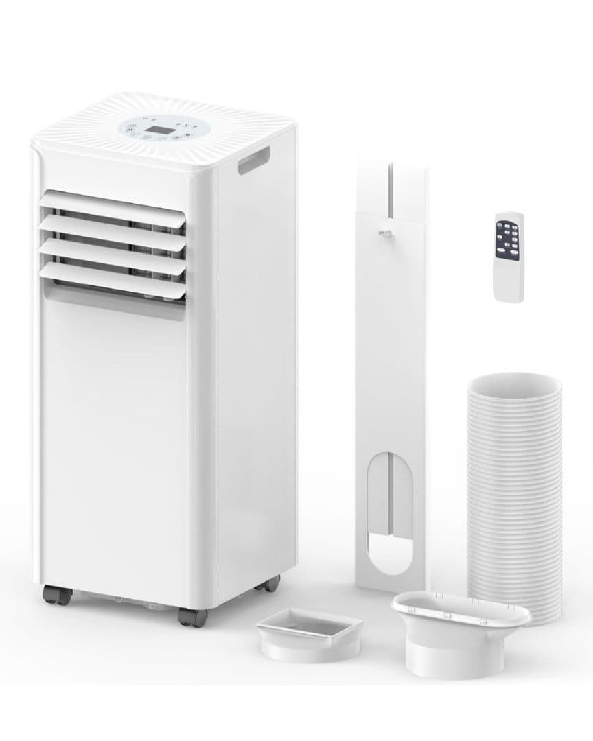 【新品・2025年式】移動式エアコン(スポットクーラー)　工事不要　冷房10畳