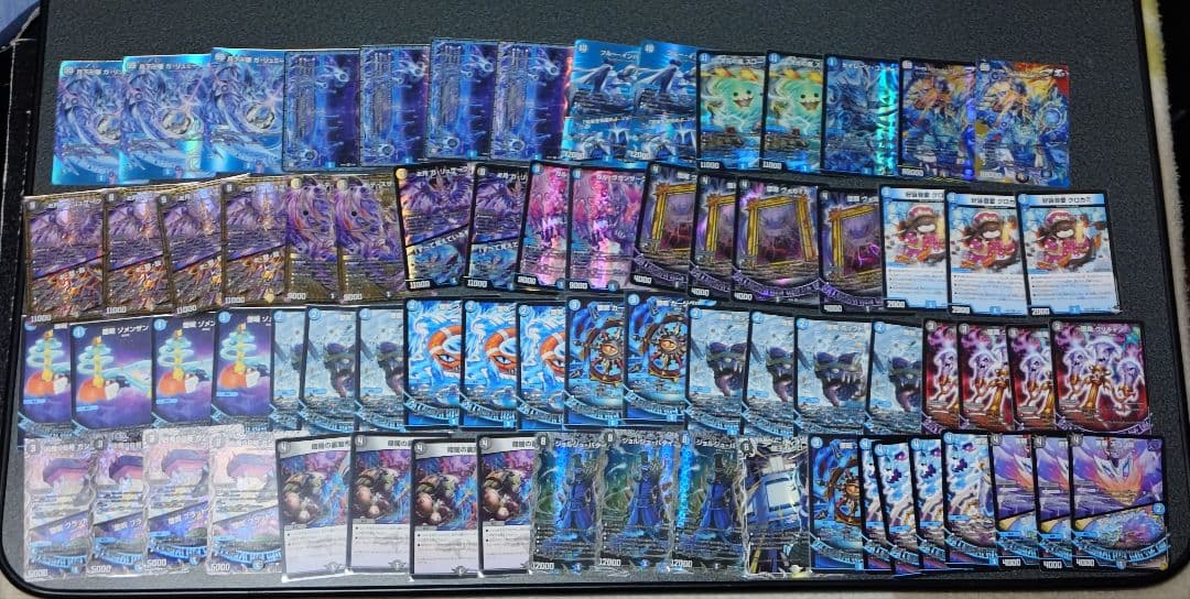 2*送様 デュエルマスターズ　引退品まとめ売り　デッキ10個&金トレジャーなどカ