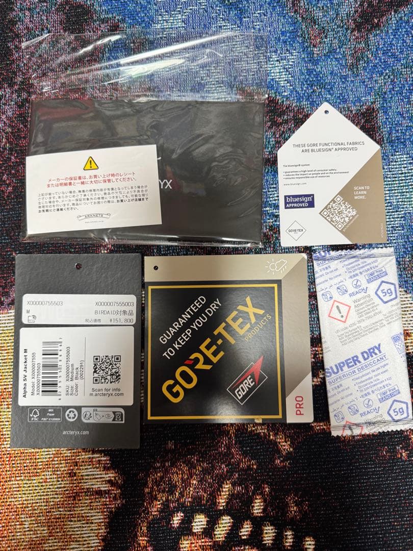 ジャケット・アウター ARC'TERYX Alpha SV Jacket M