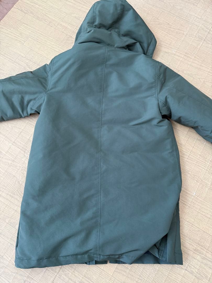 新品 COACH オリーブグリーン モッズコート ダウン