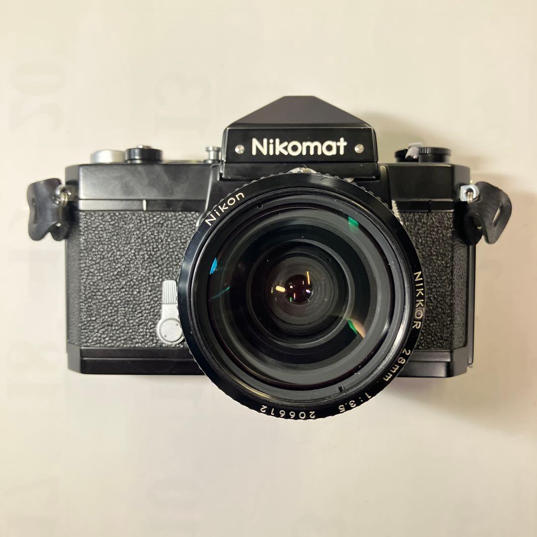 フィルムカメラ Nikon Nikomat FTN+28mm F3.5