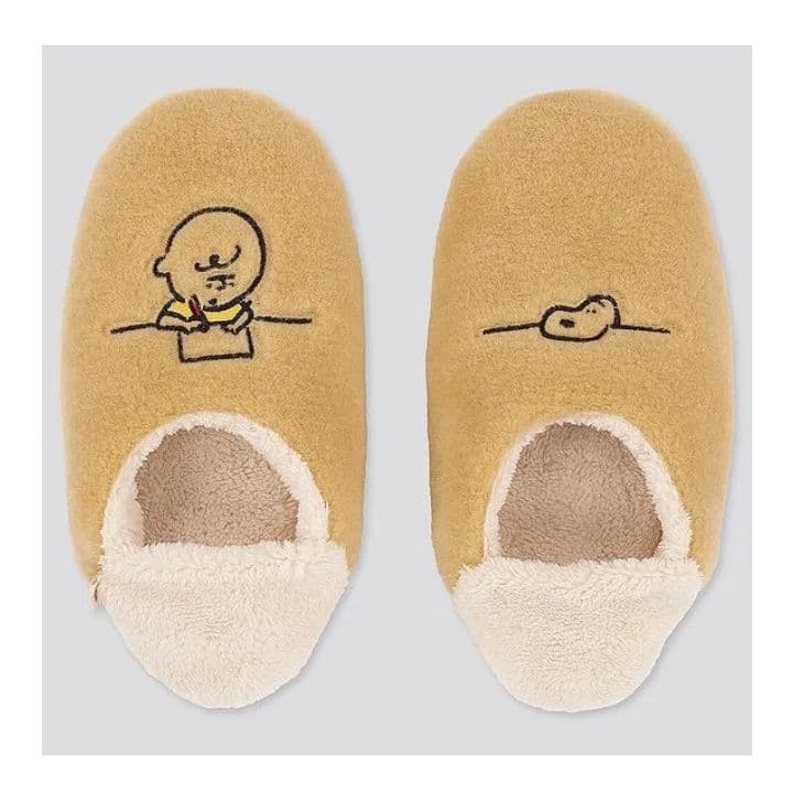 SNOOPY スヌーピー 長場雄 ユニクロ パジャマ　ルームシューズ