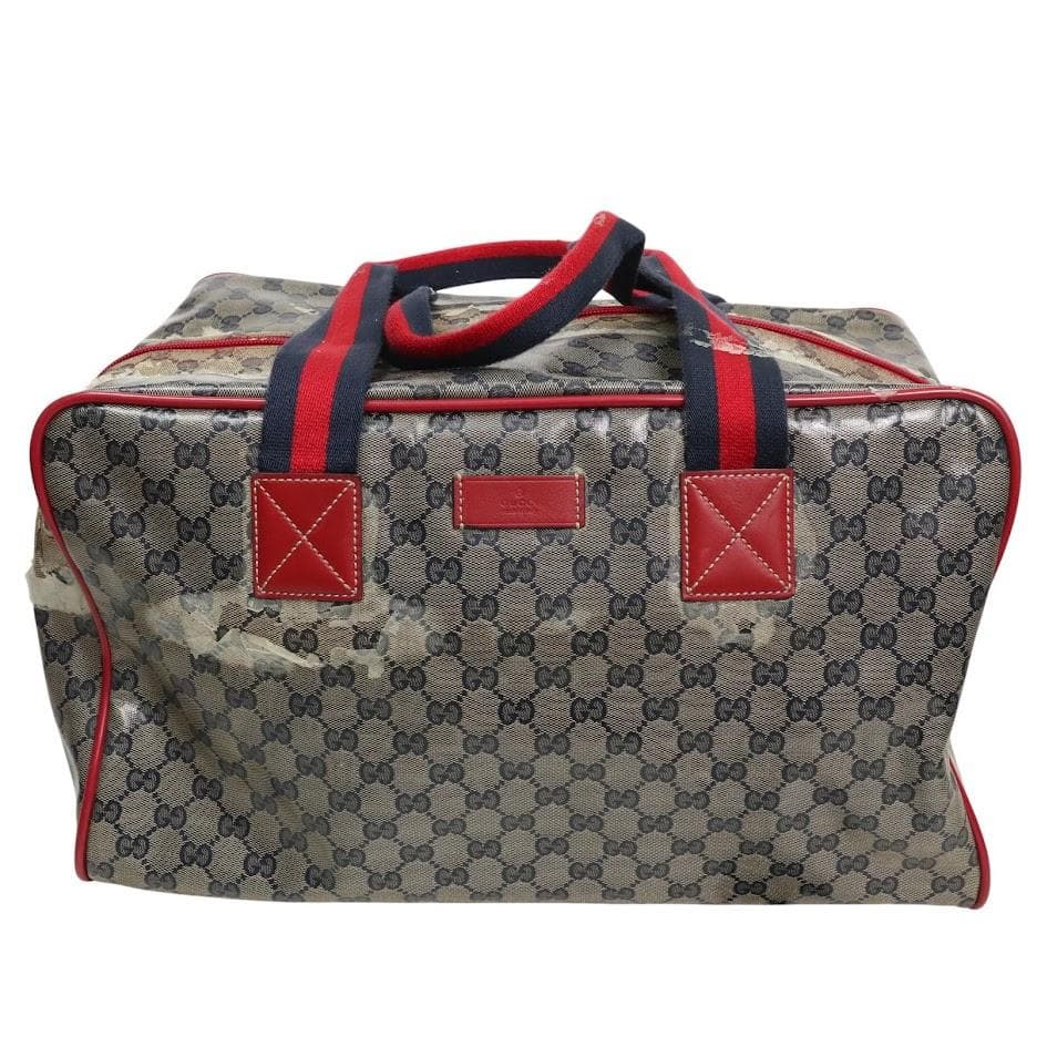 【希少】GUCCI グッチ トートバッグ ボストンバッグ　GG コーティング