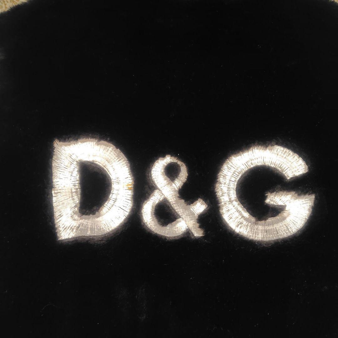 ヴィンテージD&G ブラック モコモコ　ブルゾン