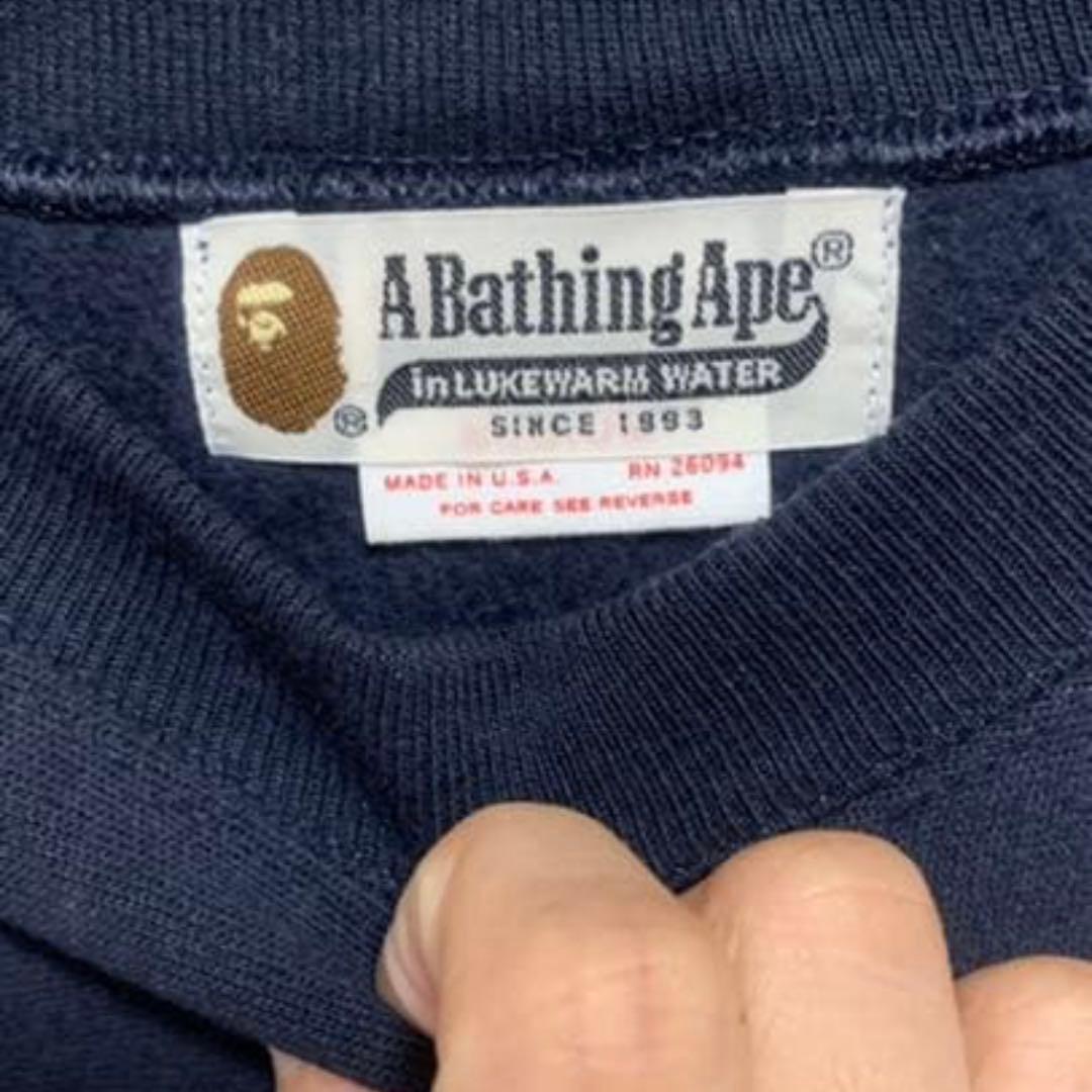 ミ*ン様 A BATHING APE×champion リバースウィーブ スウェ